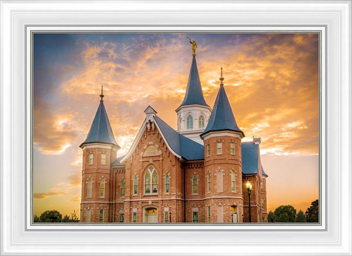 Provo City Center Temple - Golden Sunset