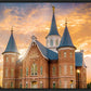 Provo City Center Temple - Golden Sunset