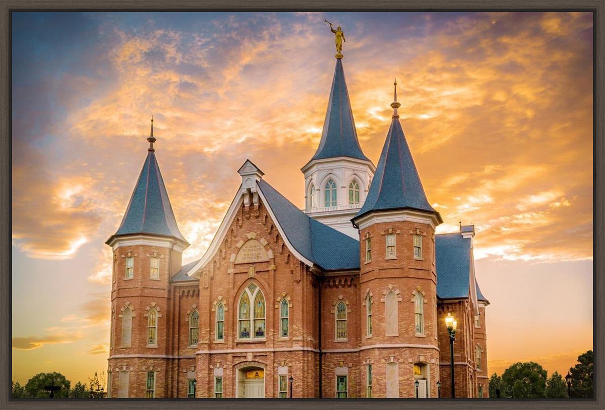 Provo City Center Temple - Golden Sunset
