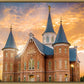 Provo City Center Temple - Golden Sunset