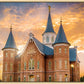 Provo City Center Temple - Golden Sunset