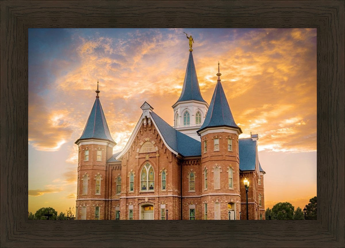 Provo City Center Temple - Golden Sunset