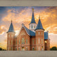 Provo City Center Temple - Golden Sunset