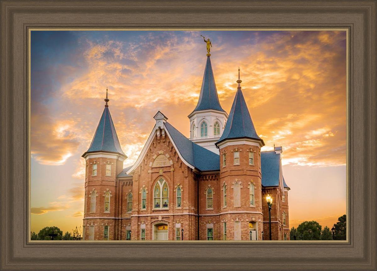 Provo City Center Temple - Golden Sunset