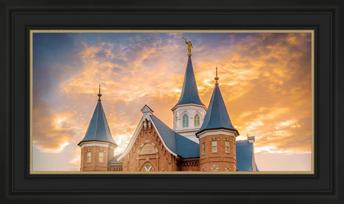 Provo City Center Temple - Golden Sunset