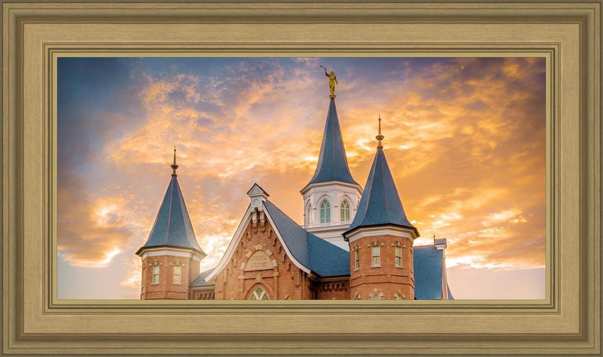 Provo City Center Temple - Golden Sunset
