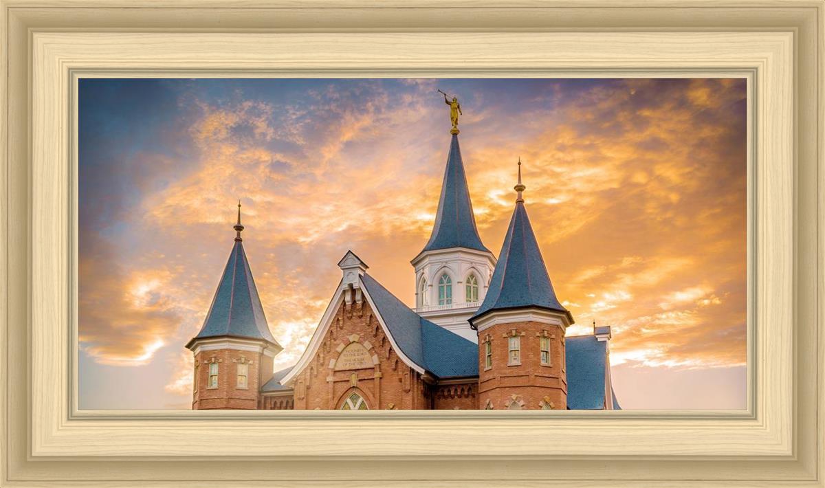 Provo City Center Temple - Golden Sunset