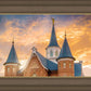 Provo City Center Temple - Golden Sunset