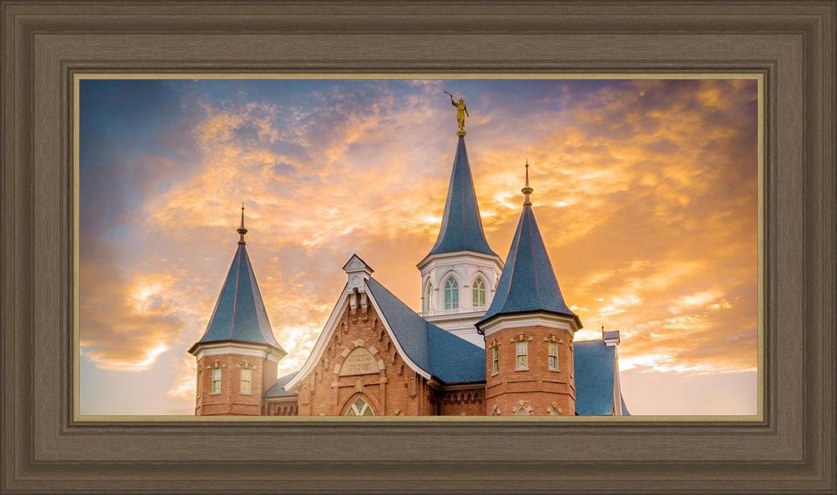 Provo City Center Temple - Golden Sunset