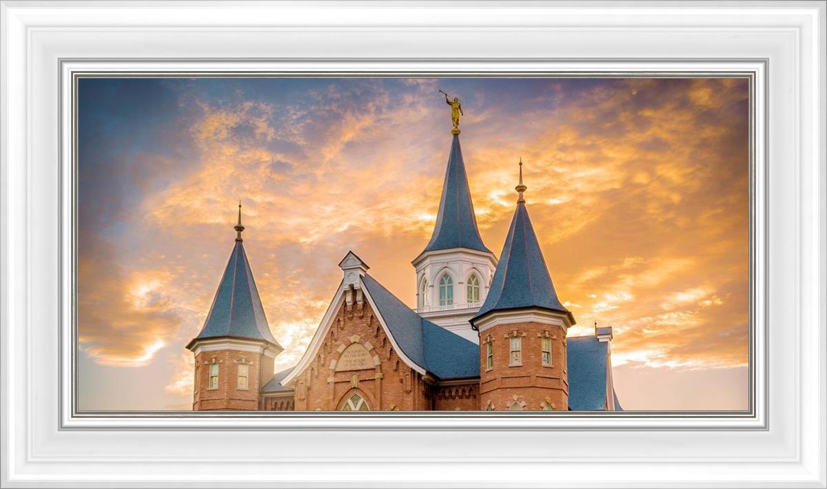 Provo City Center Temple - Golden Sunset