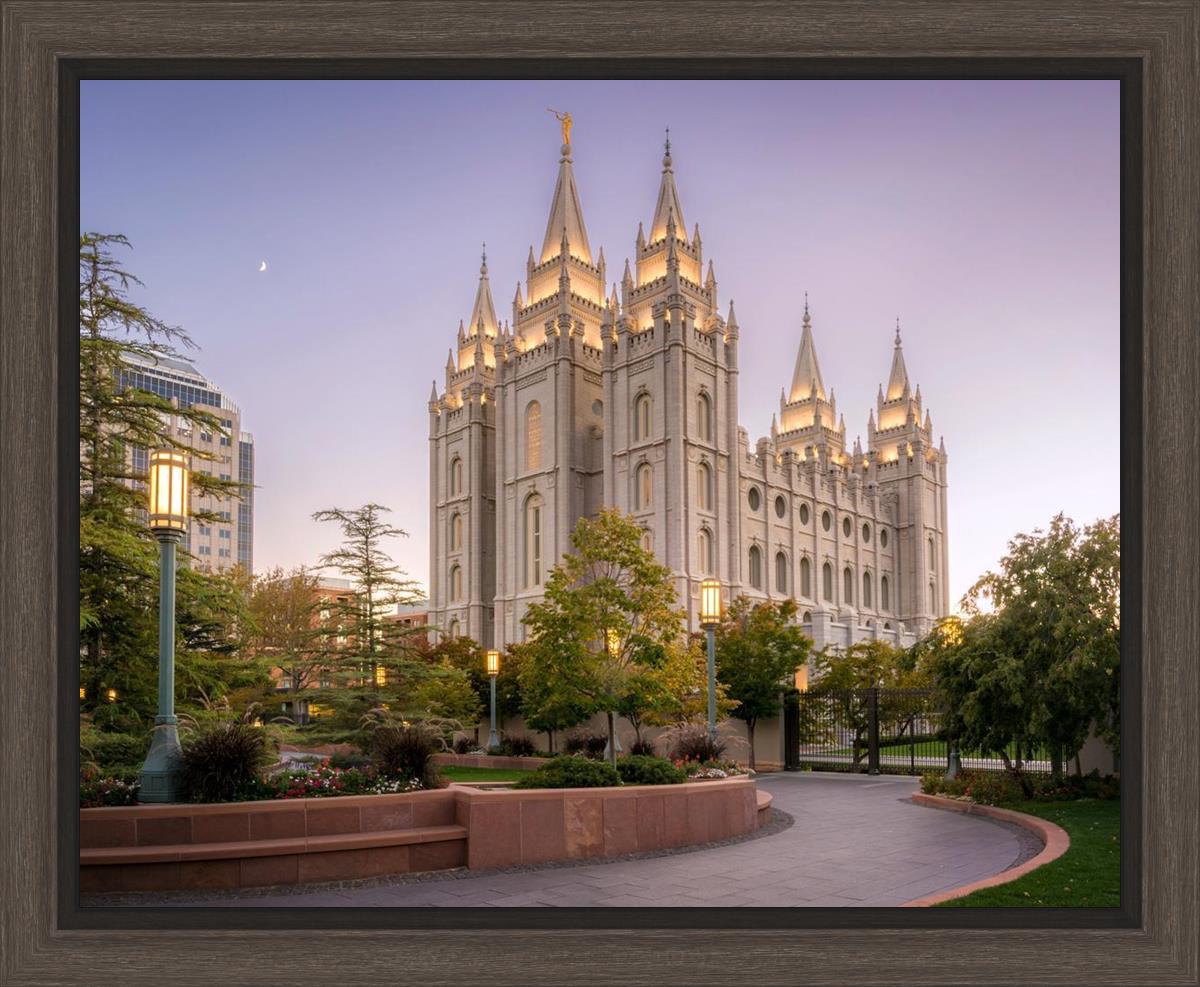 Salt Lake Evening Lights
