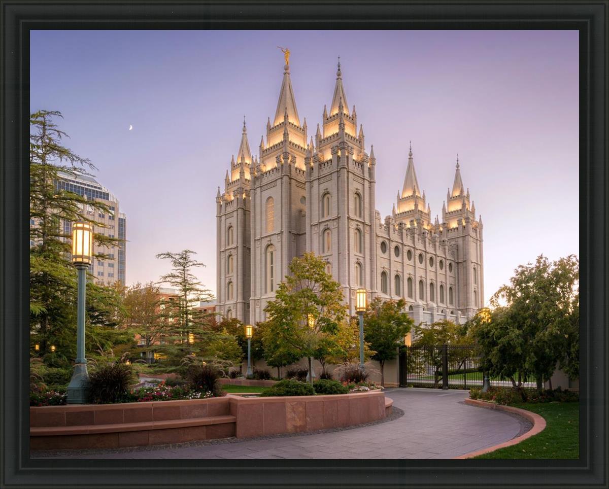 Salt Lake Evening Lights