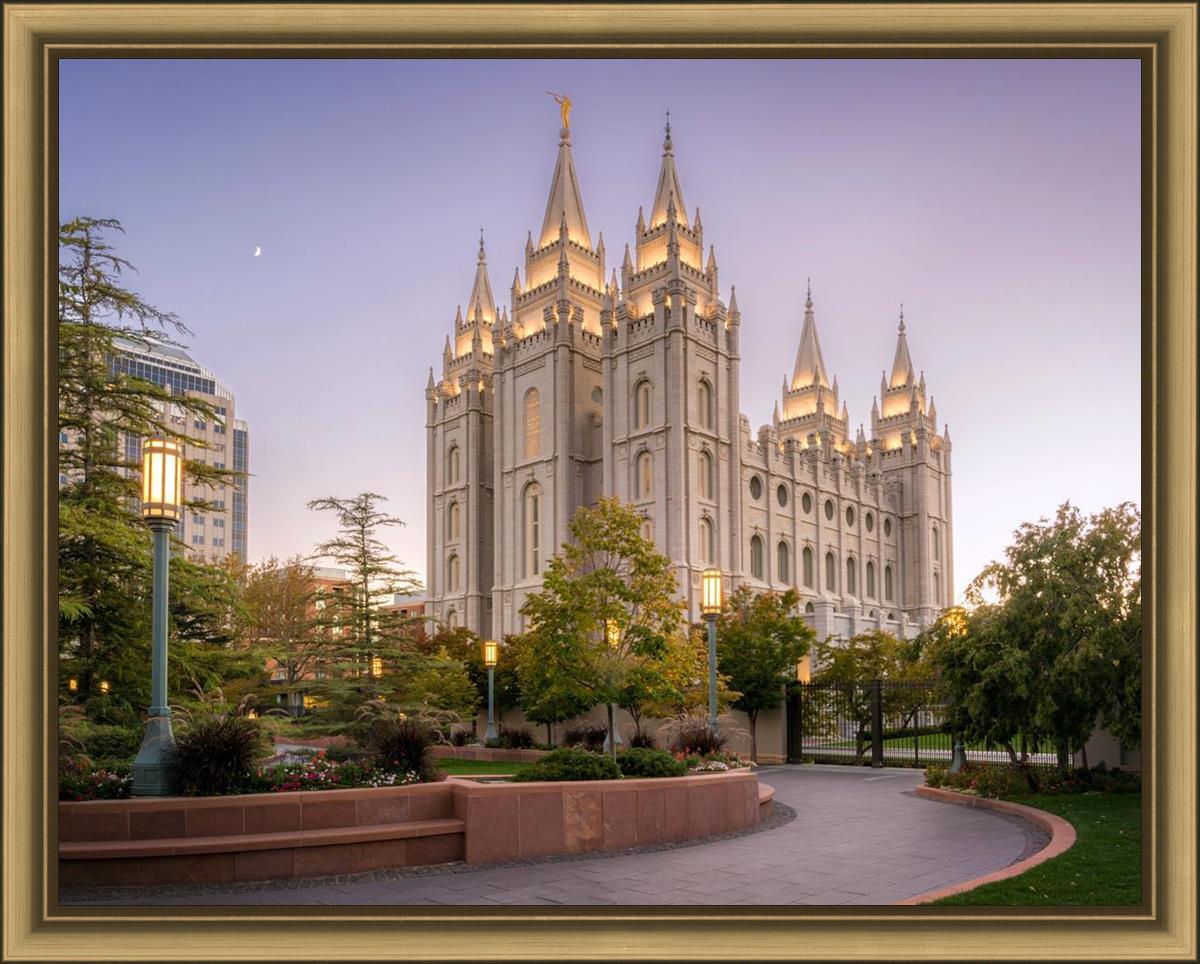 Salt Lake Evening Lights