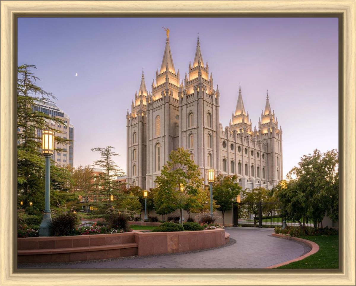 Salt Lake Evening Lights