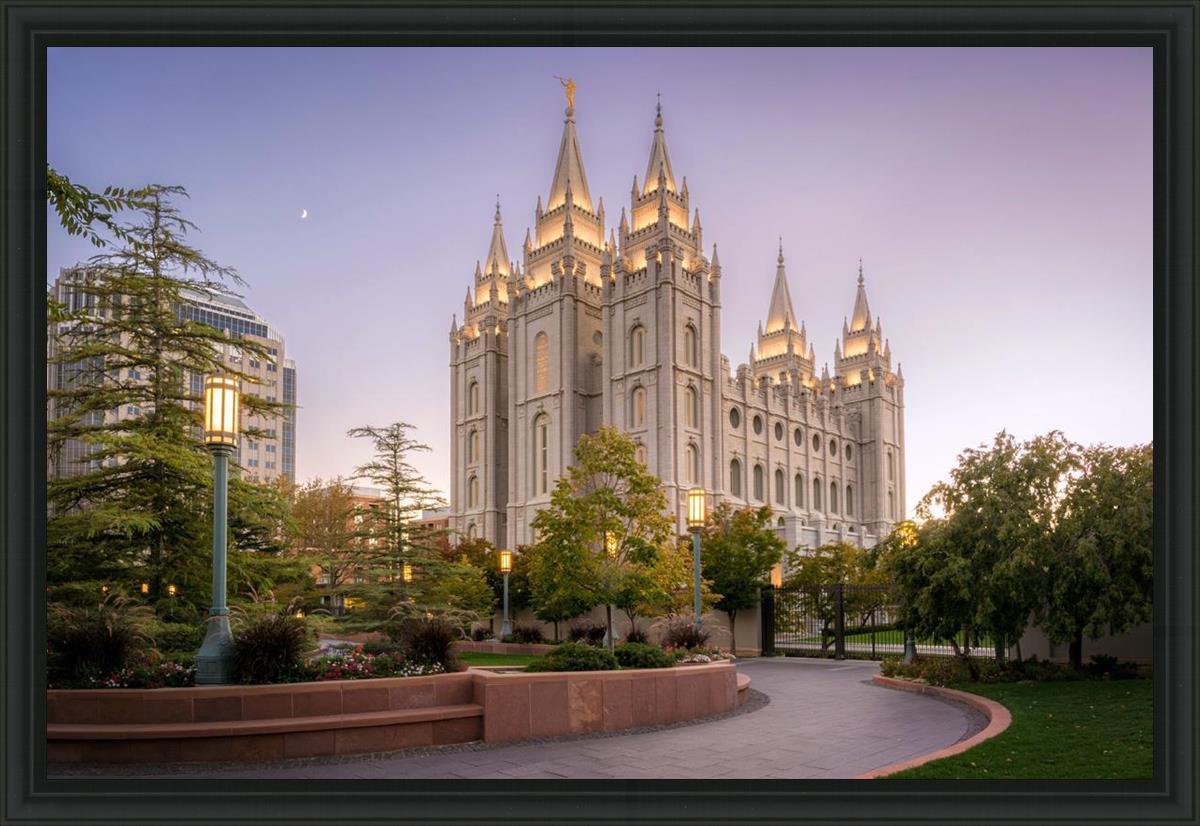 Salt Lake Evening Lights