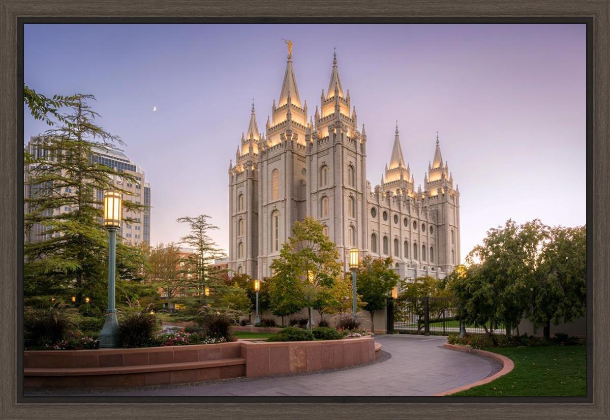 Salt Lake Evening Lights