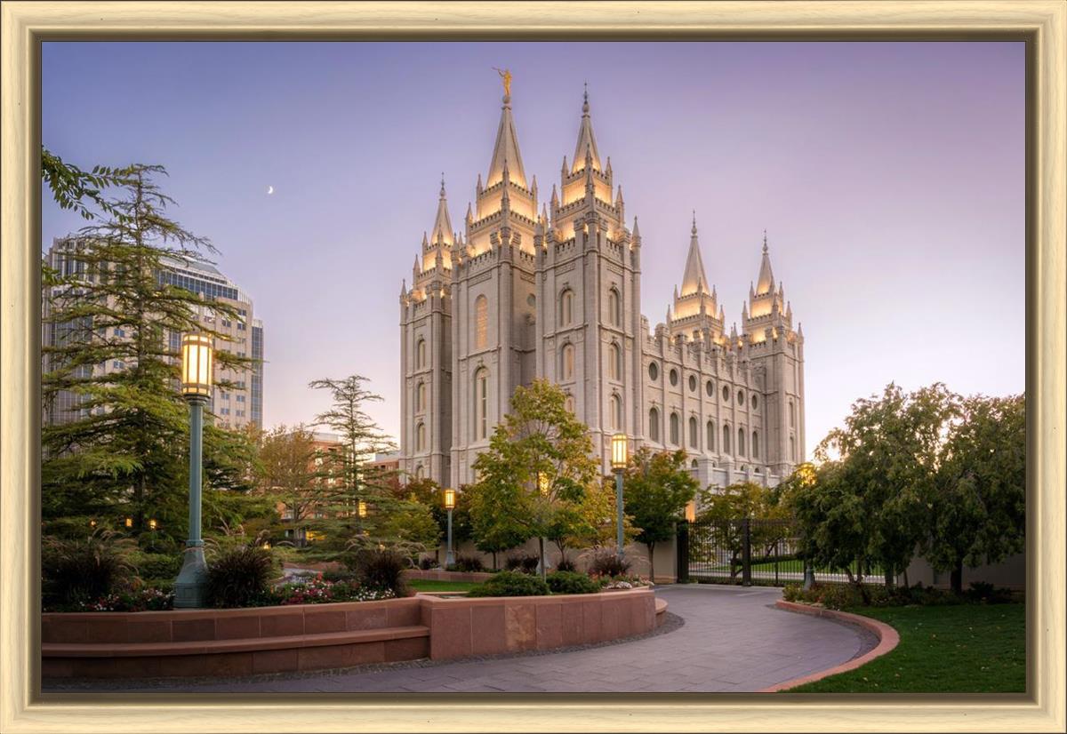 Salt Lake Evening Lights