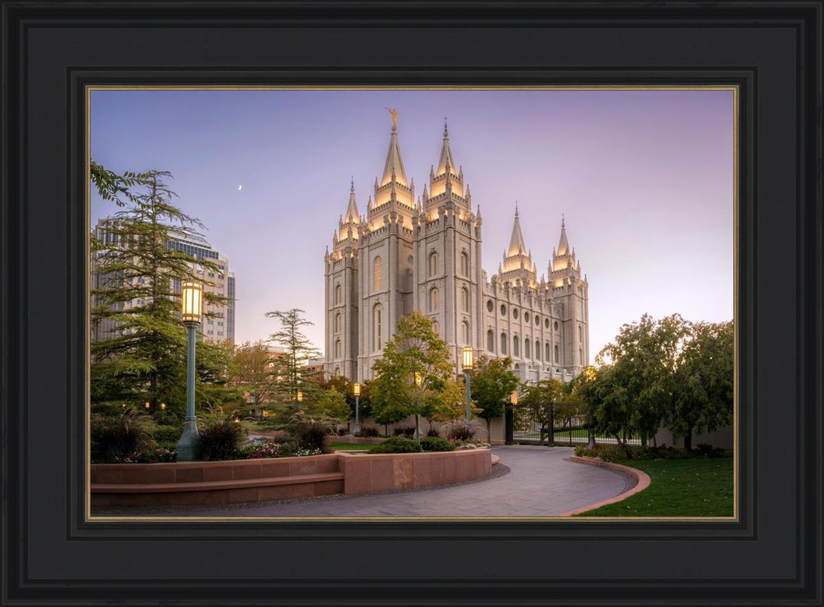Salt Lake Evening Lights