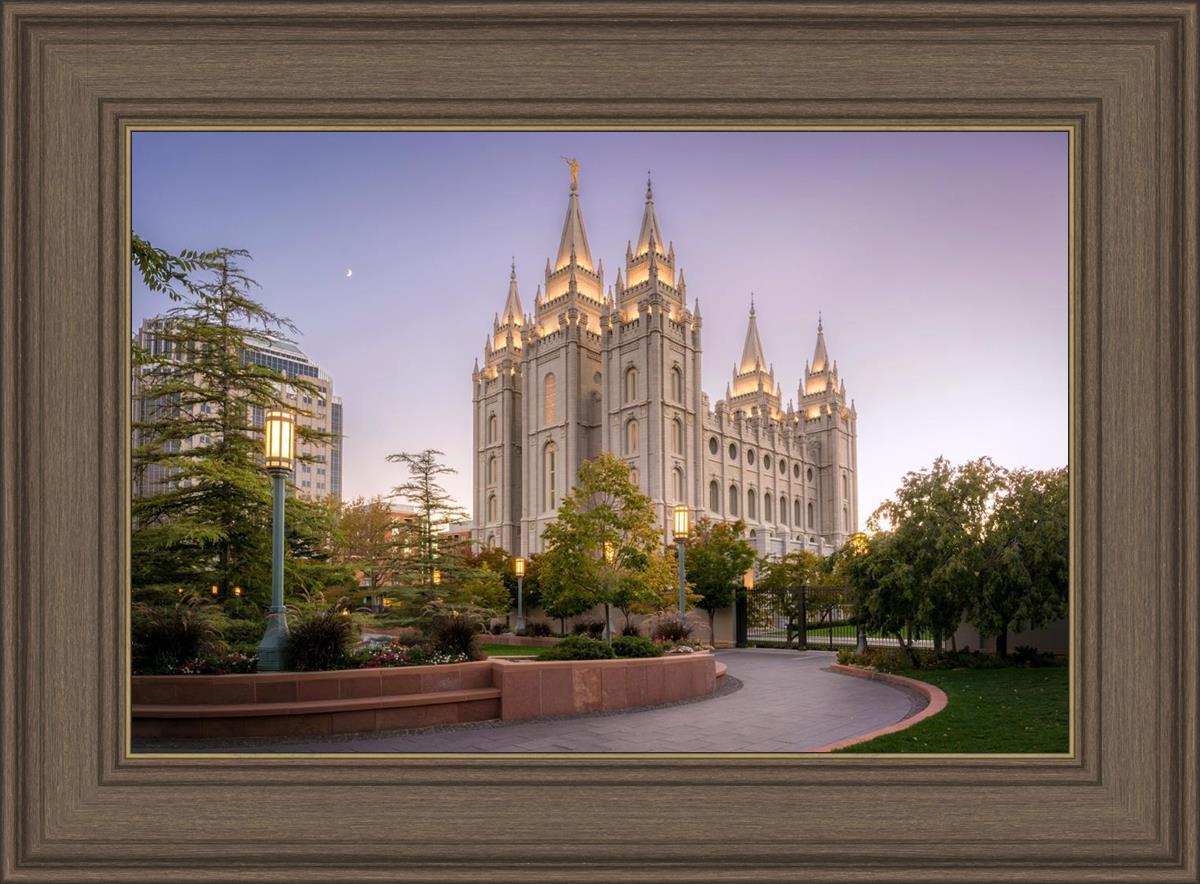 Salt Lake Evening Lights