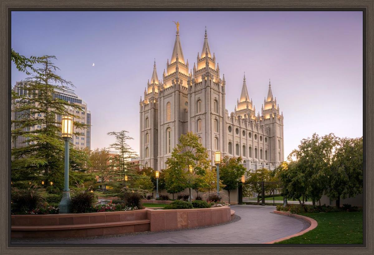 Salt Lake Evening Lights