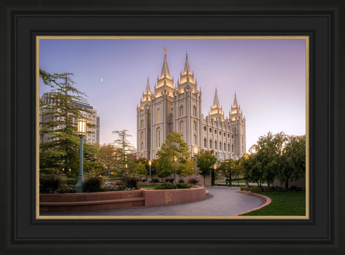 Salt Lake Evening Lights
