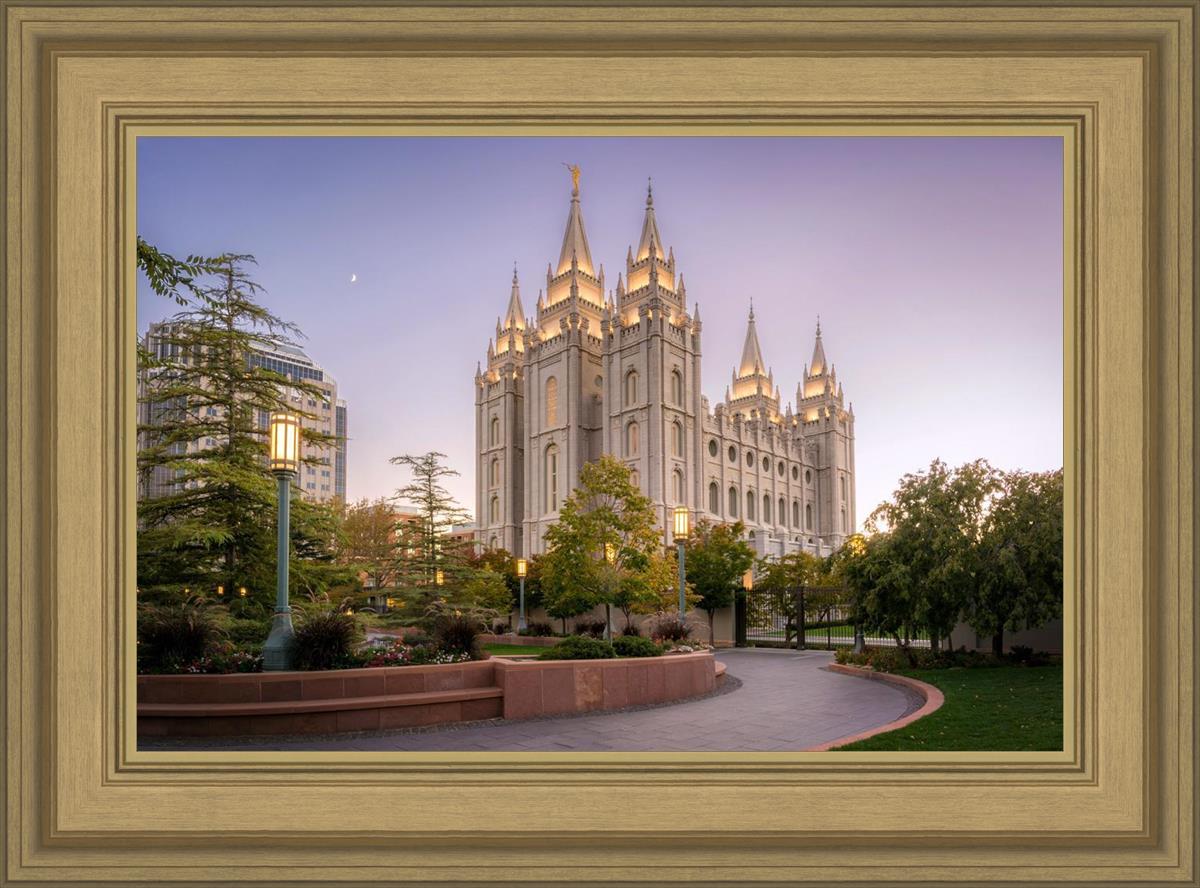 Salt Lake Evening Lights