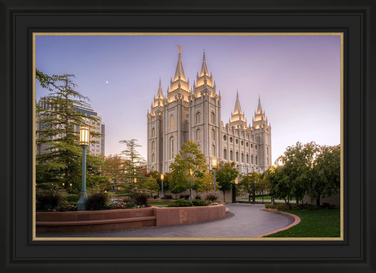 Salt Lake Evening Lights