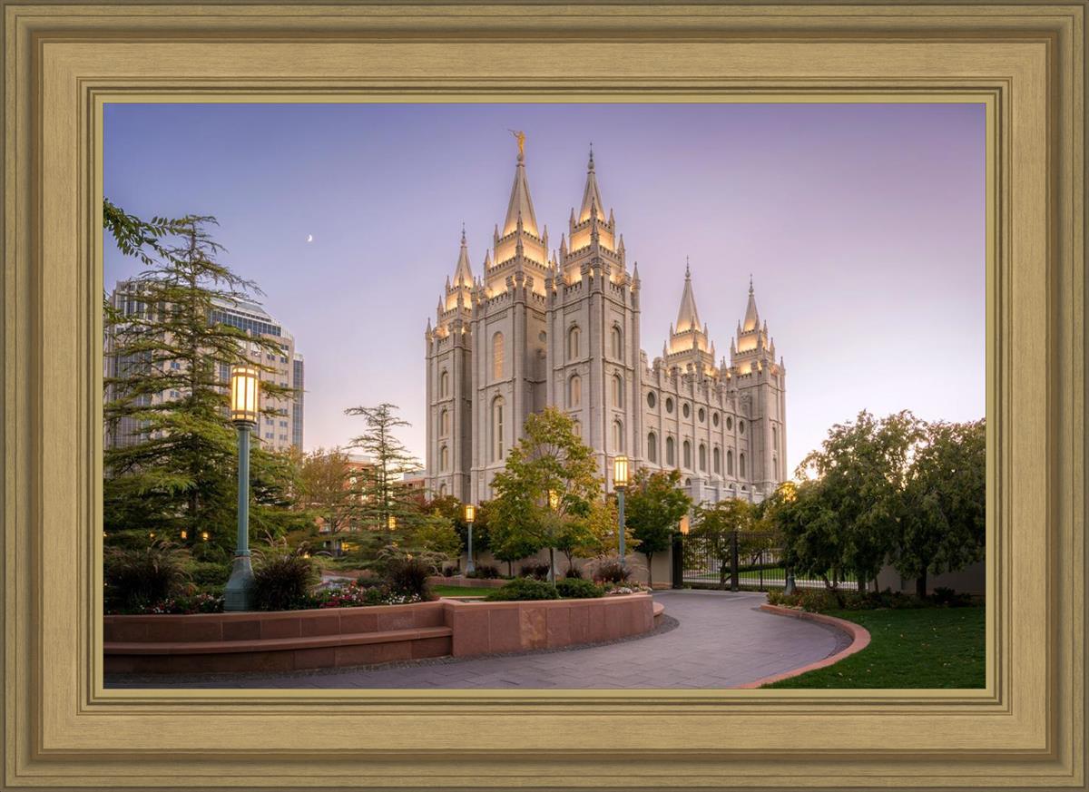 Salt Lake Evening Lights
