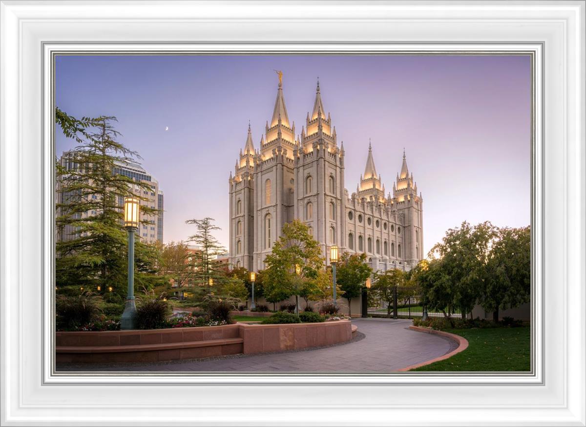 Salt Lake Evening Lights