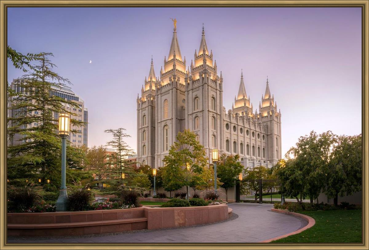 Salt Lake Evening Lights