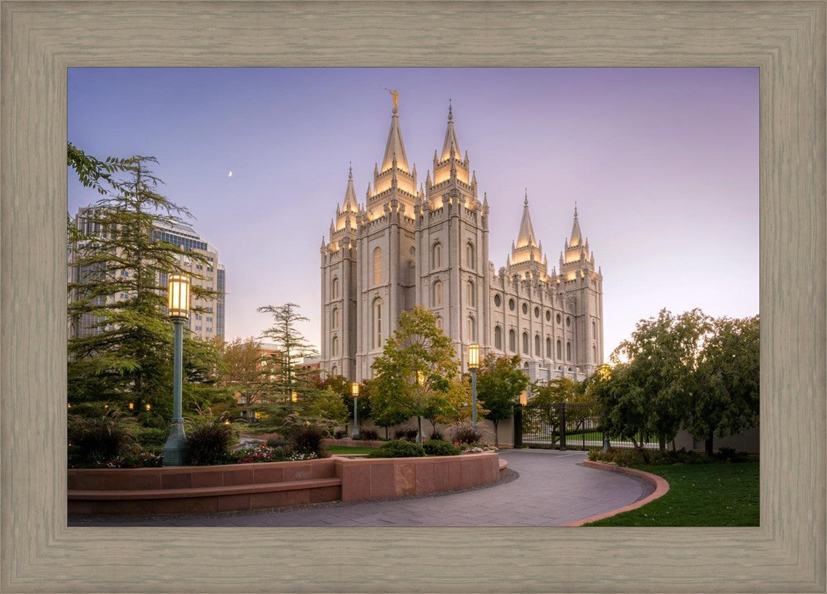 Salt Lake Evening Lights