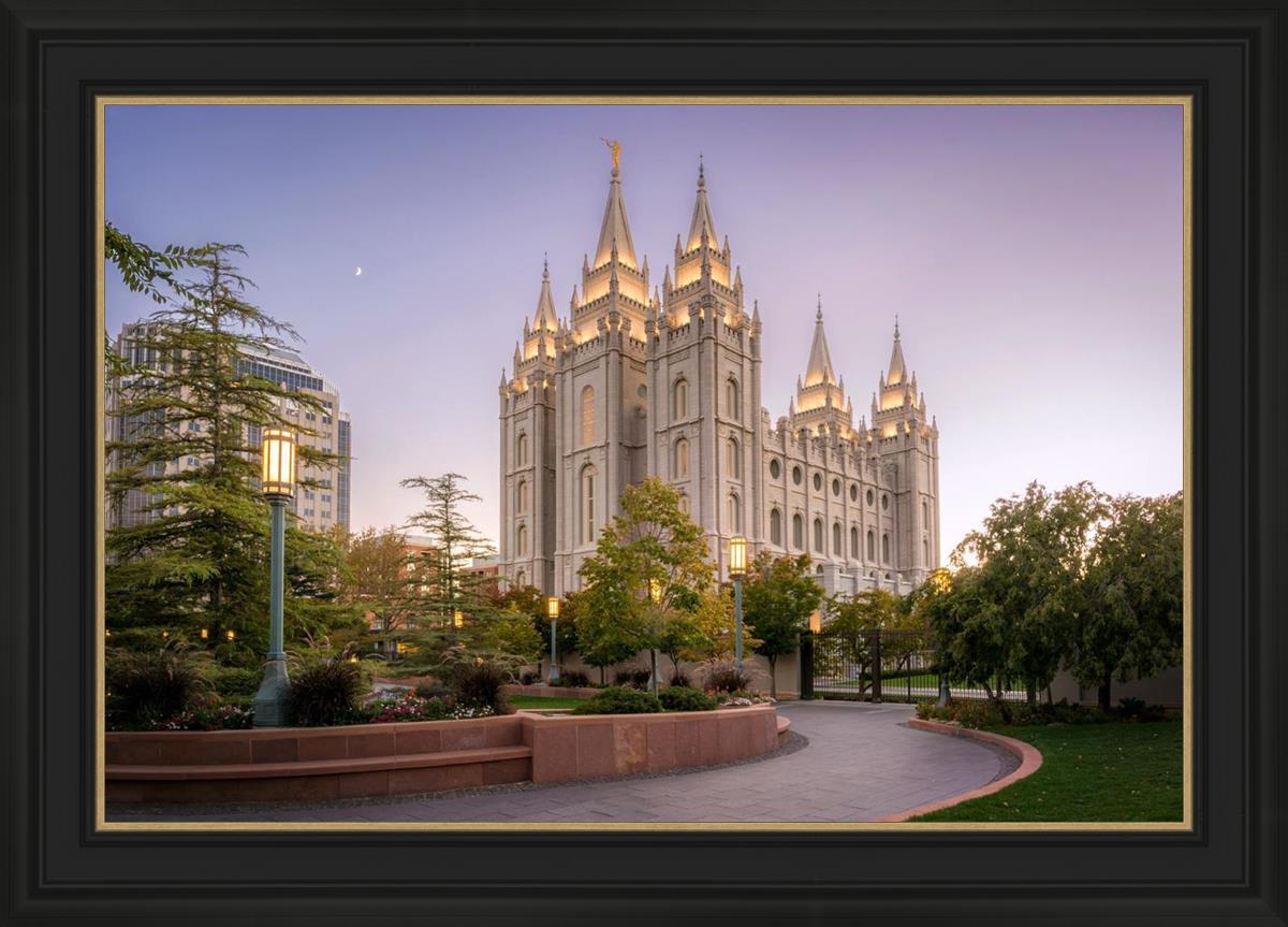 Salt Lake Evening Lights