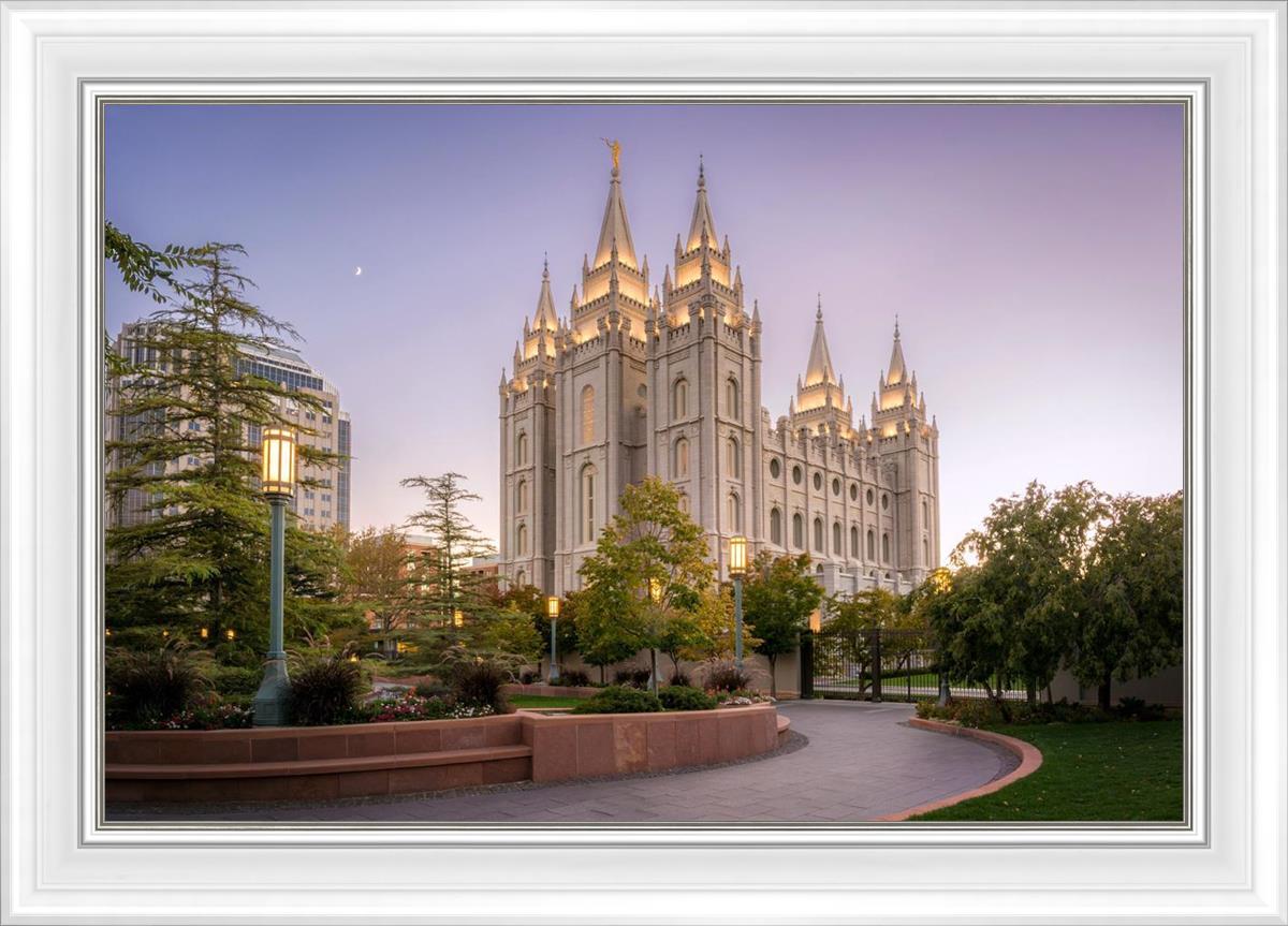 Salt Lake Evening Lights