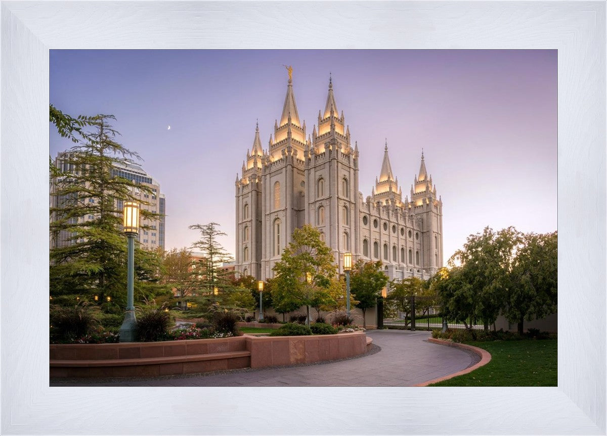 Salt Lake Evening Lights