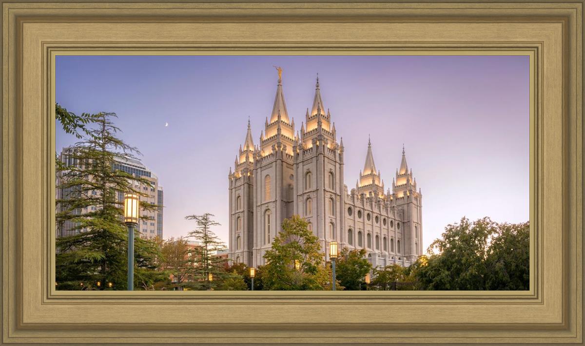 Salt Lake Evening Lights