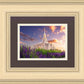 Payson Temple Blooming Lavender