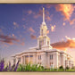 Payson Temple Blooming Lavender