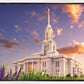 Payson Temple Blooming Lavender