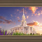 Payson Temple Blooming Lavender