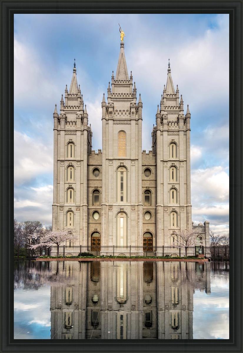 Salt Lake Reflecting Eternity
