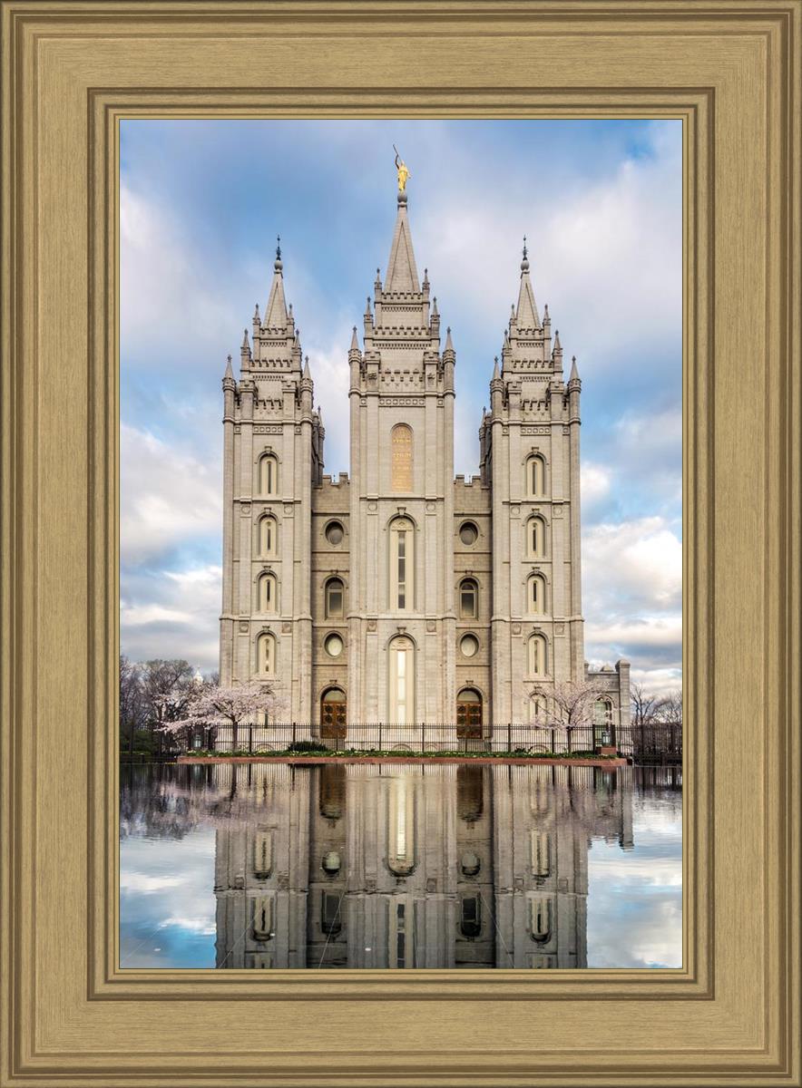 Salt Lake Reflecting Eternity