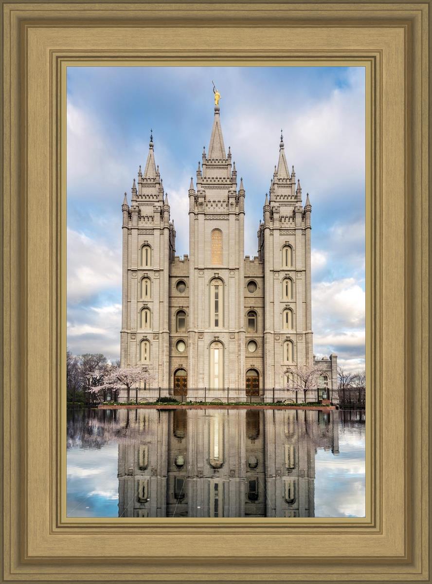 Salt Lake Reflecting Eternity