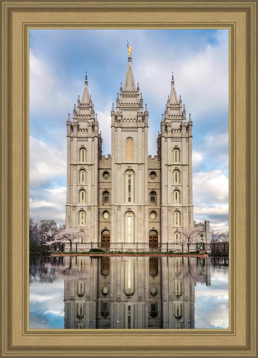 Salt Lake Reflecting Eternity