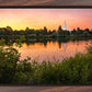 Idaho Falls Temple - Reflective Sunrise
