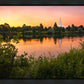 Idaho Falls Temple - Reflective Sunrise