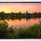 Idaho Falls Temple - Reflective Sunrise