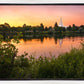 Idaho Falls Temple - Reflective Sunrise