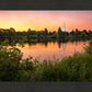 Idaho Falls Temple - Reflective Sunrise