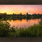 Idaho Falls Temple - Reflective Sunrise