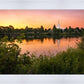 Idaho Falls Temple - Reflective Sunrise